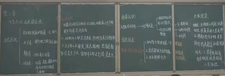 手握粉笔  书写智慧——高二A部教师板书设计大赛初赛