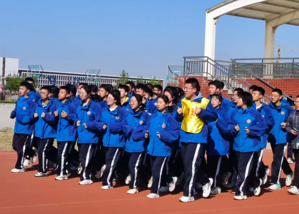 激情跑操 青春飞扬