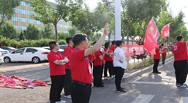 四骏踏水开鸿运   千骑出征跃龙门 --唐山市贺阳高级中学高考出征仪式