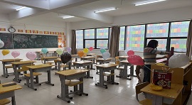 精心布置迎开学  满心欢喜待你归 --“花式”迎接贺阳学子返校