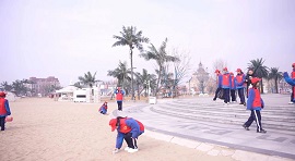 传承雷锋精神  争做时代少年 --唐山市贺阳高级中学开展志愿服务活动