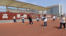 贺阳学子的体育课 藏着最沸腾的青春模样
