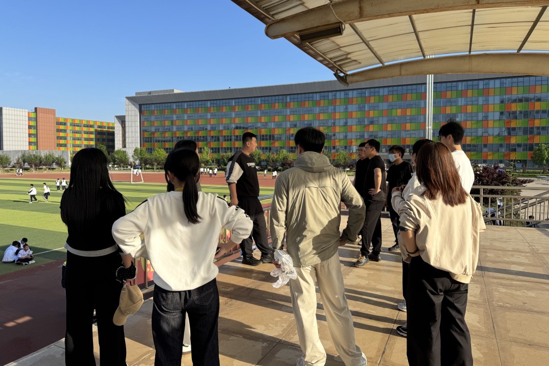 活力跑操展风采  青春奋进正当时