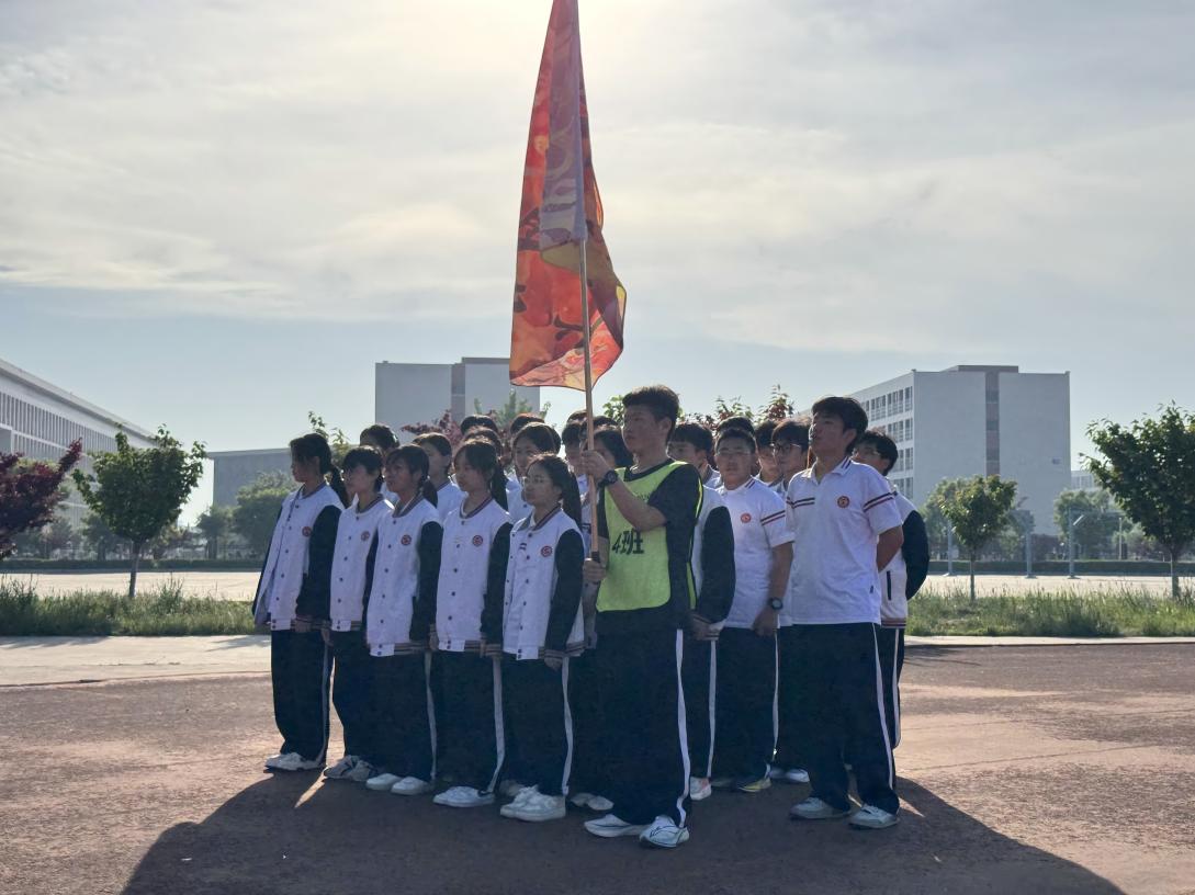 活力跑操展风采  青春奋进正当时